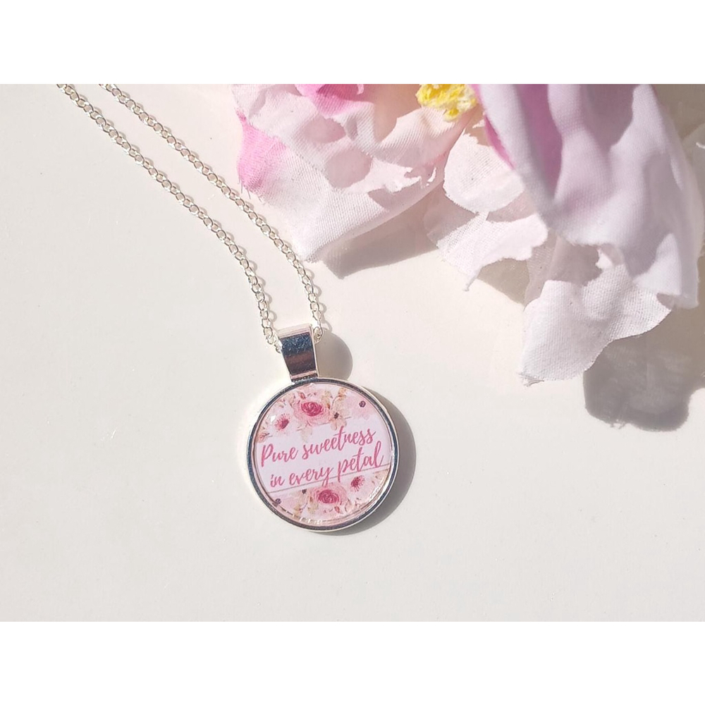 Flower Girl Necklace: Wedding Keepsake Gift